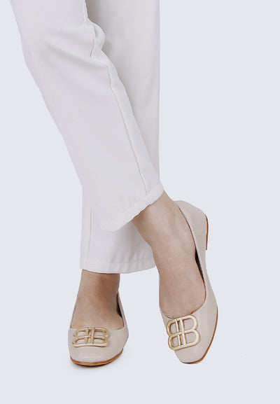 Brenda Comfy Ballerina Taupe