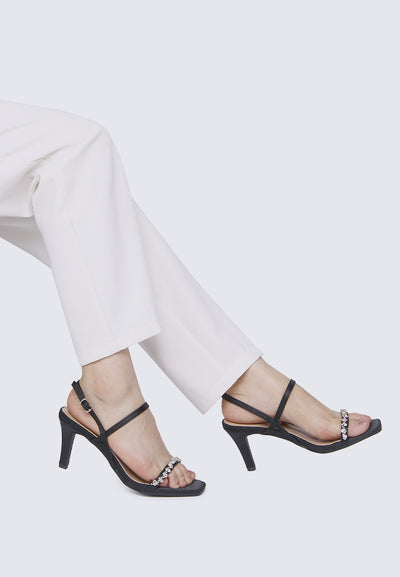 Kristine Comfy Heels In Black