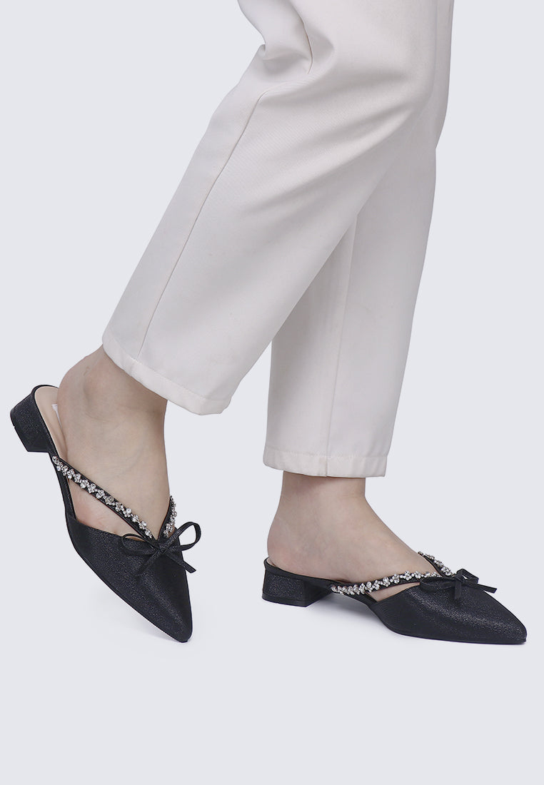 Seraphine Comfy Heels In Black