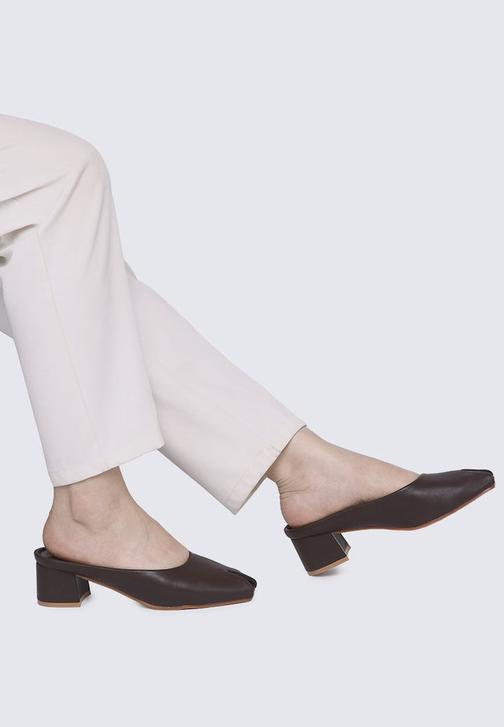 Lani Comfy Heels In Espresso