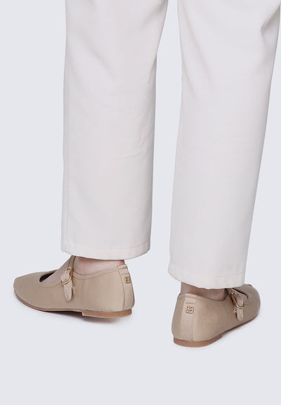 Faye FlexFit Comfy Ballerina In Khaki