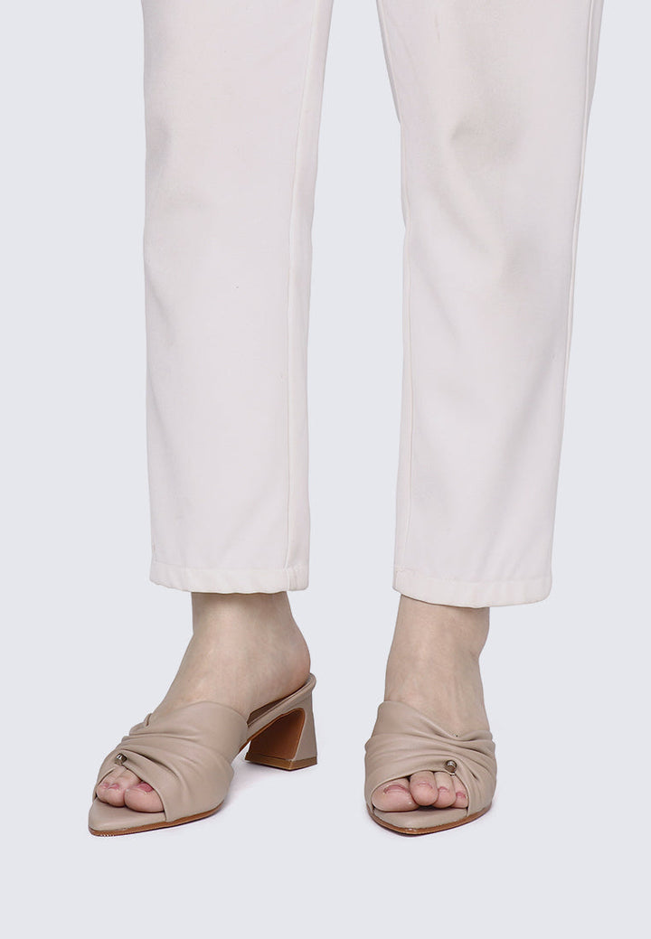 Kailia Comfy Heels In Nude