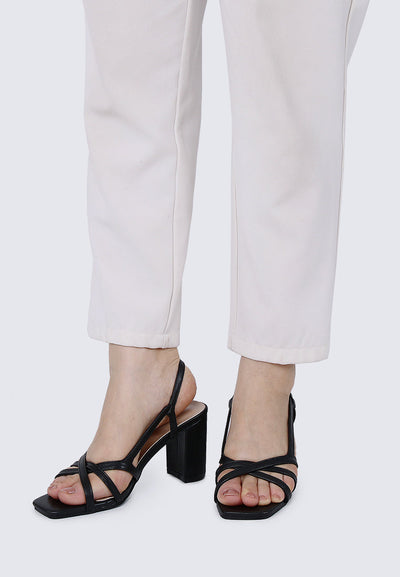 Whitney Comfy Heels In Black