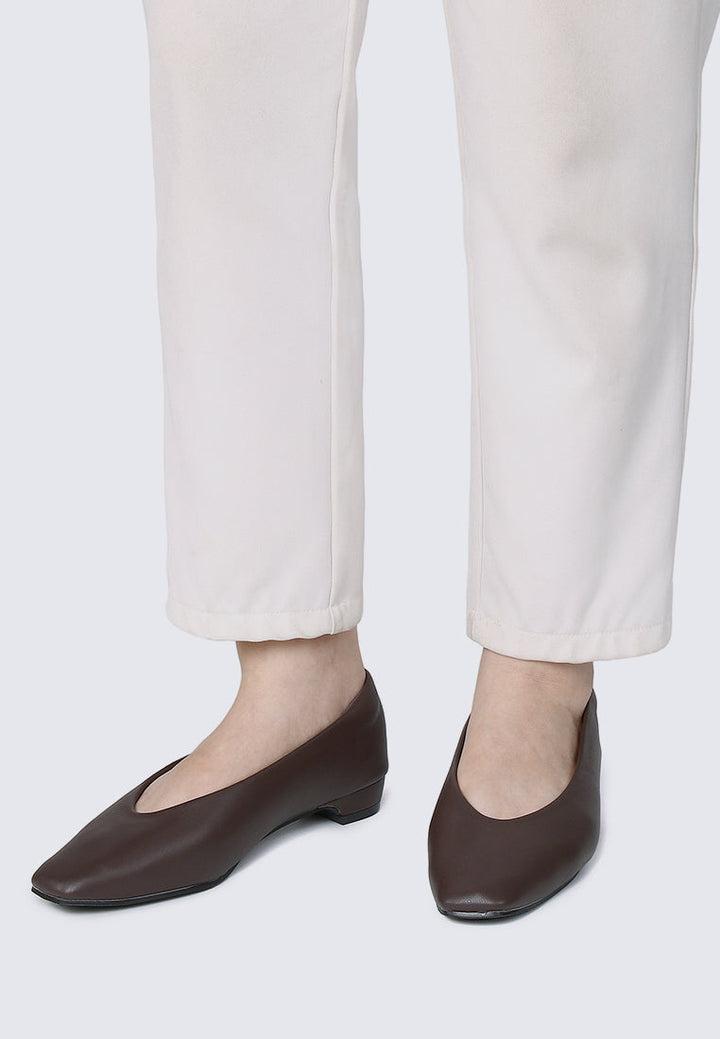 Priscilla Comfy Heels In Espresso