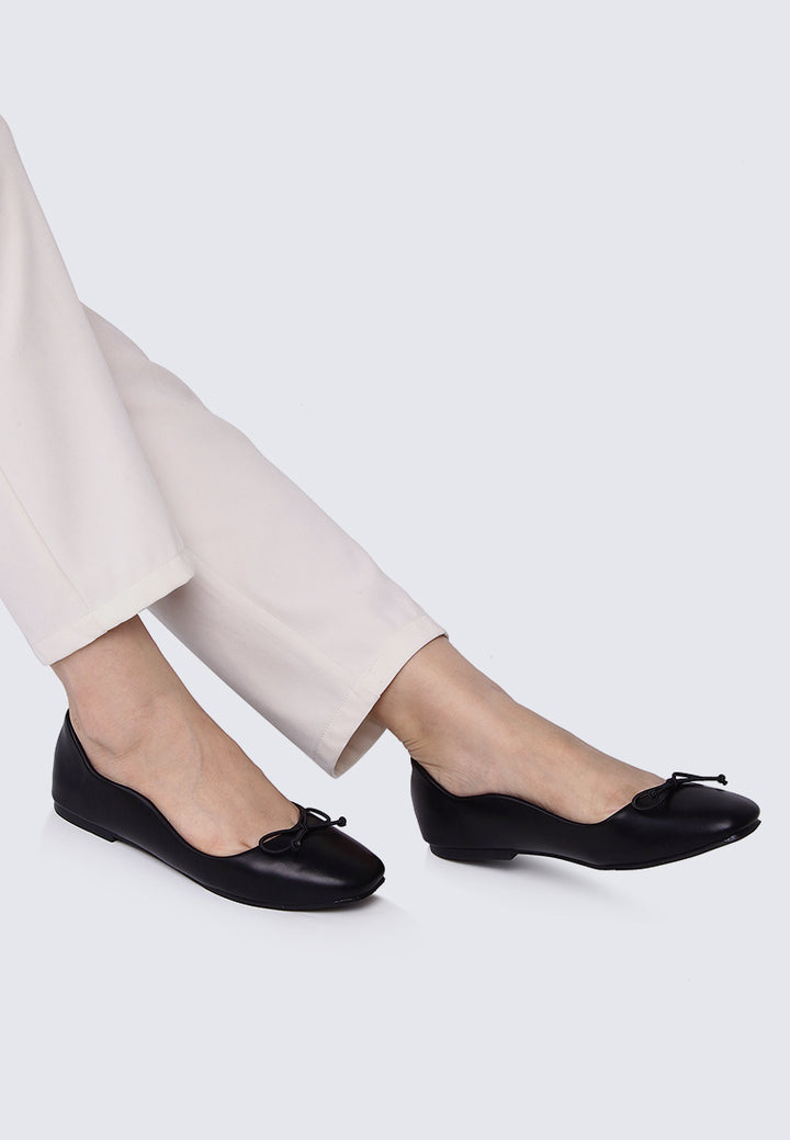 Dorra Comfy Ballerina In Black