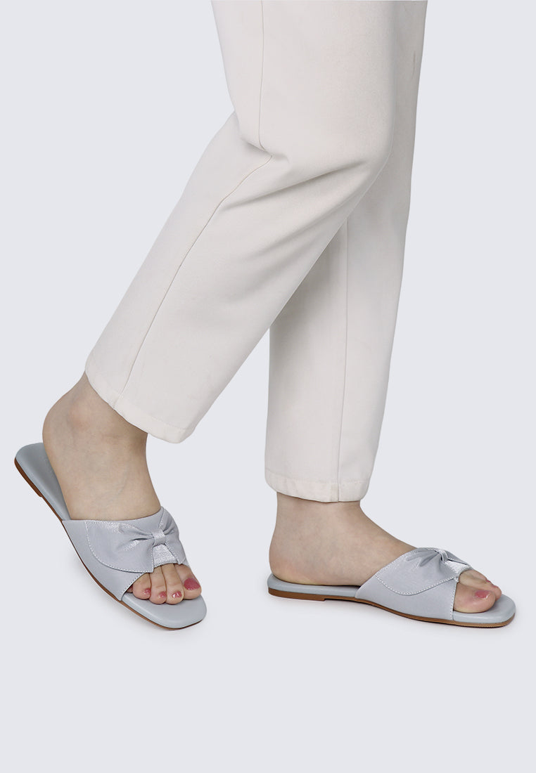 Yurina Comfy Sandals In Light Blue