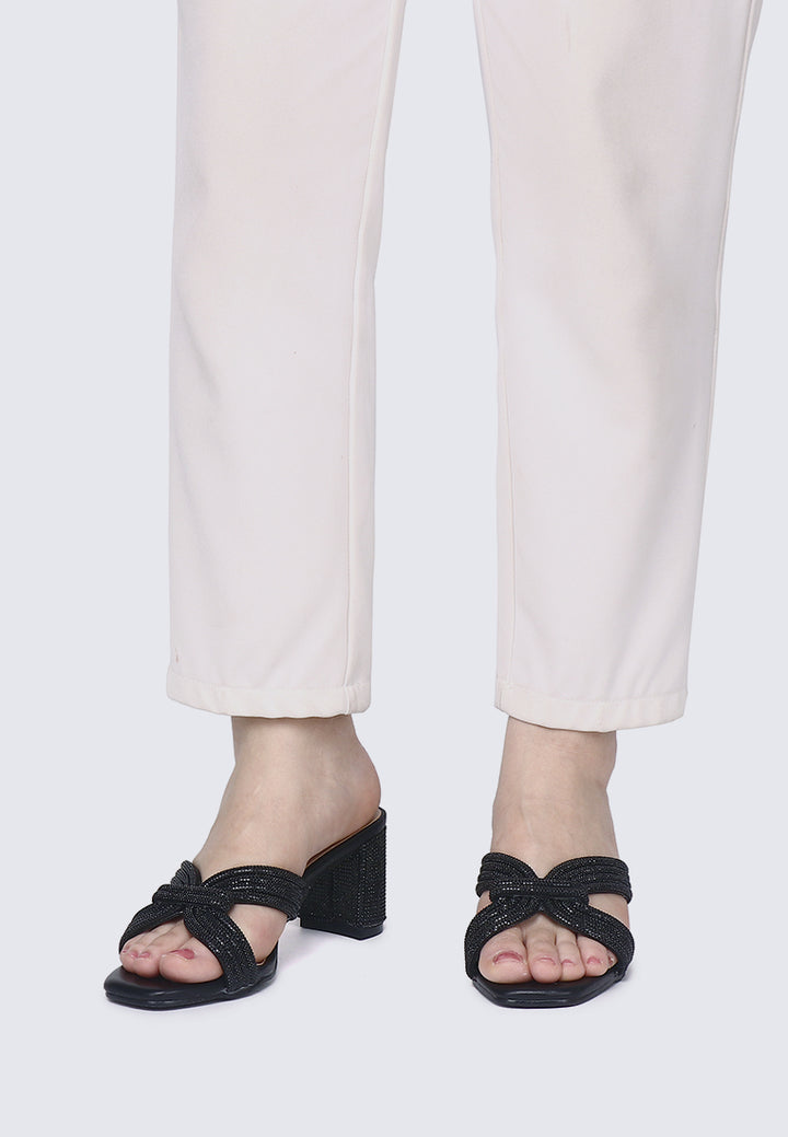 Suri Comfy Heels In Black