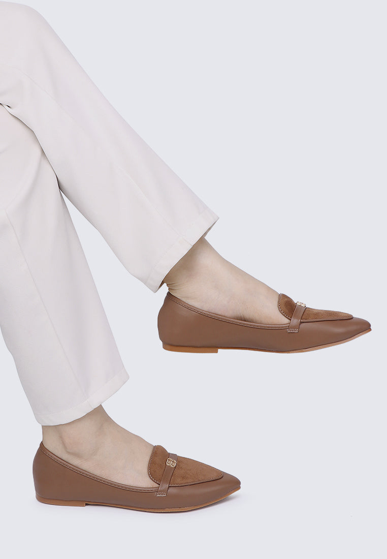 Choco Souffl¨¦ Comfy Loafers In Brown