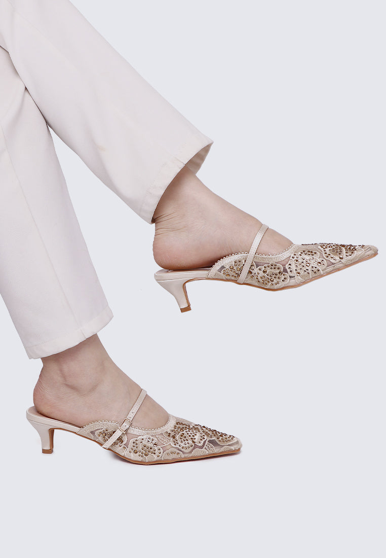 Améa Comfy Heels In Nude