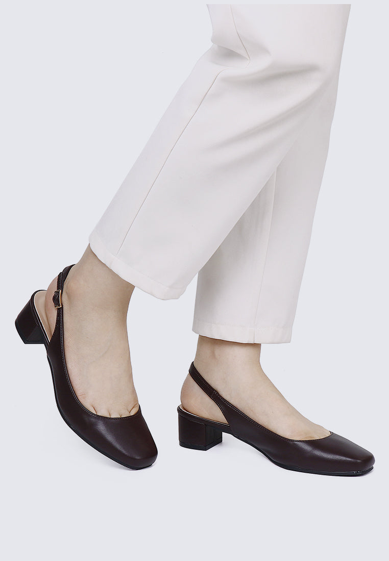 Palmer Comfy Heels In Espresso
