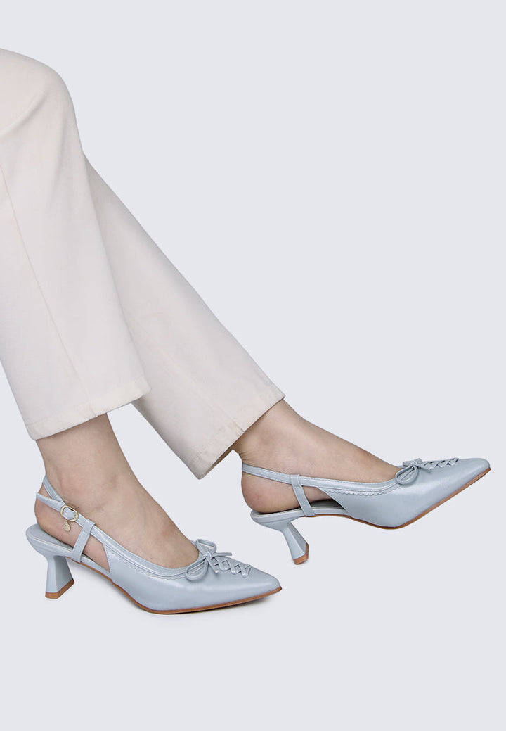 Mirabelle Comfy Heels In Light Blue