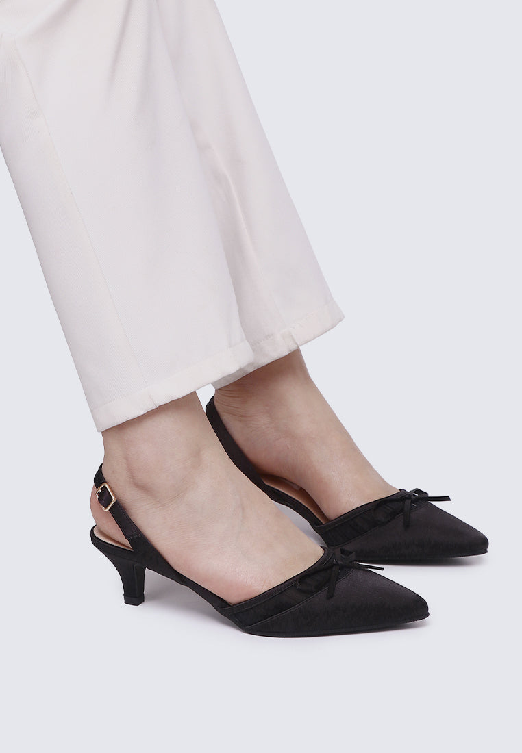 Ivelle Comfy Heels In Black