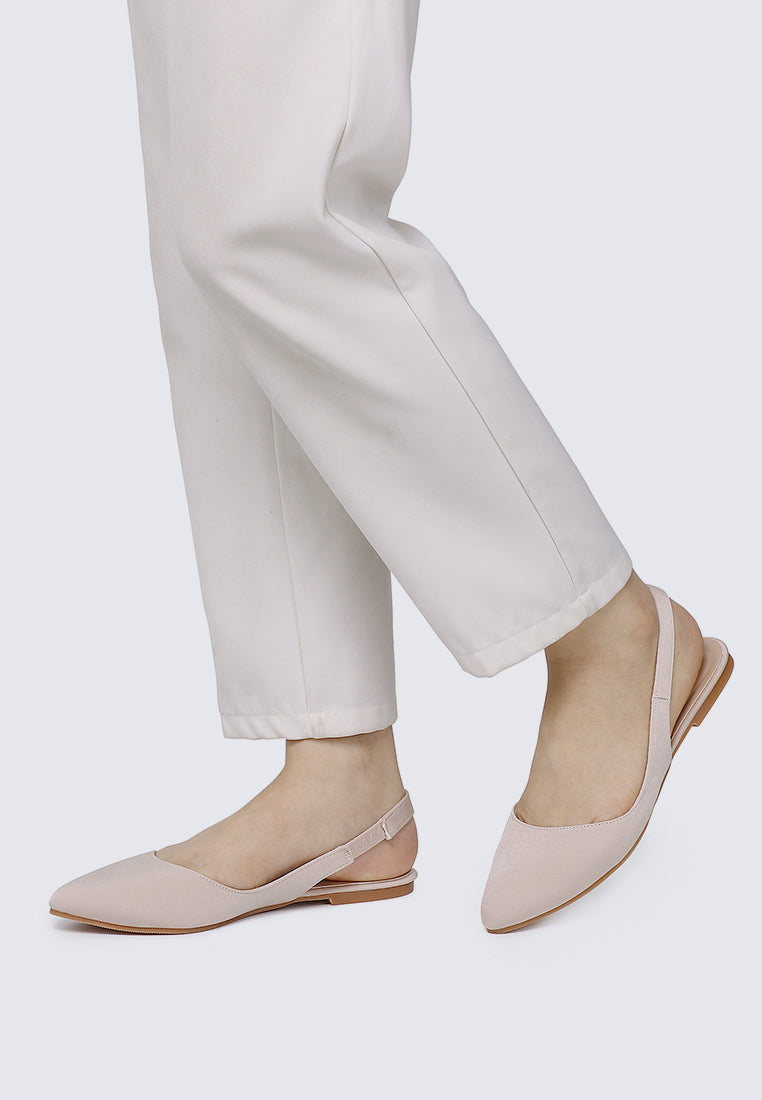 Kate Comfy Ballerina In Almond