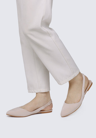 Kate Comfy Ballerina In Almond