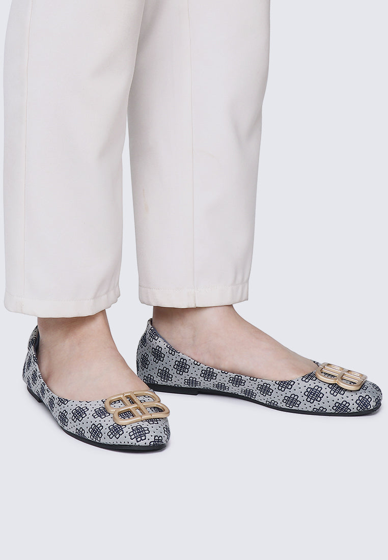 Melati Comfy Ballerina In Navy