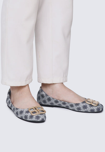 Melati Comfy Ballerina In Navy