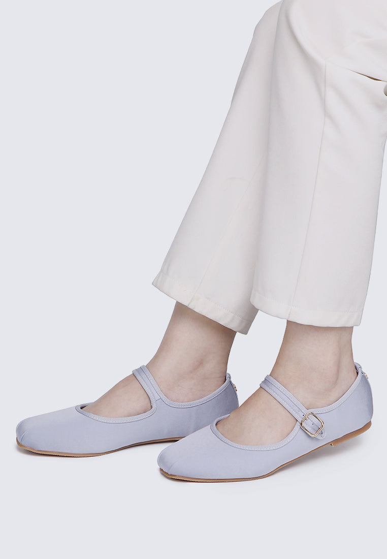 Faye FlexFit Comfy Ballerina In Light Blue