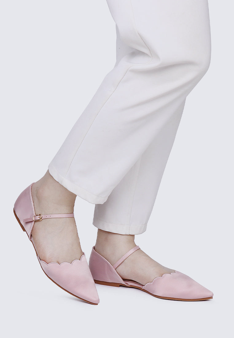 Azzurra Comfy Ballerina In Rose