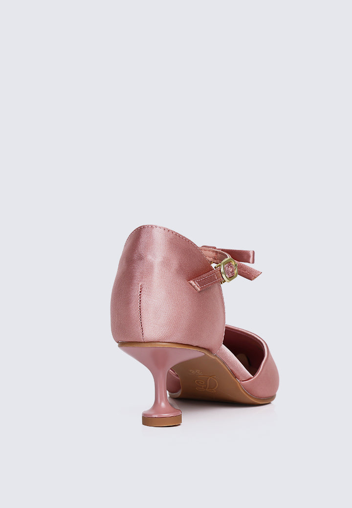Eloice Comfy Heels In Pink