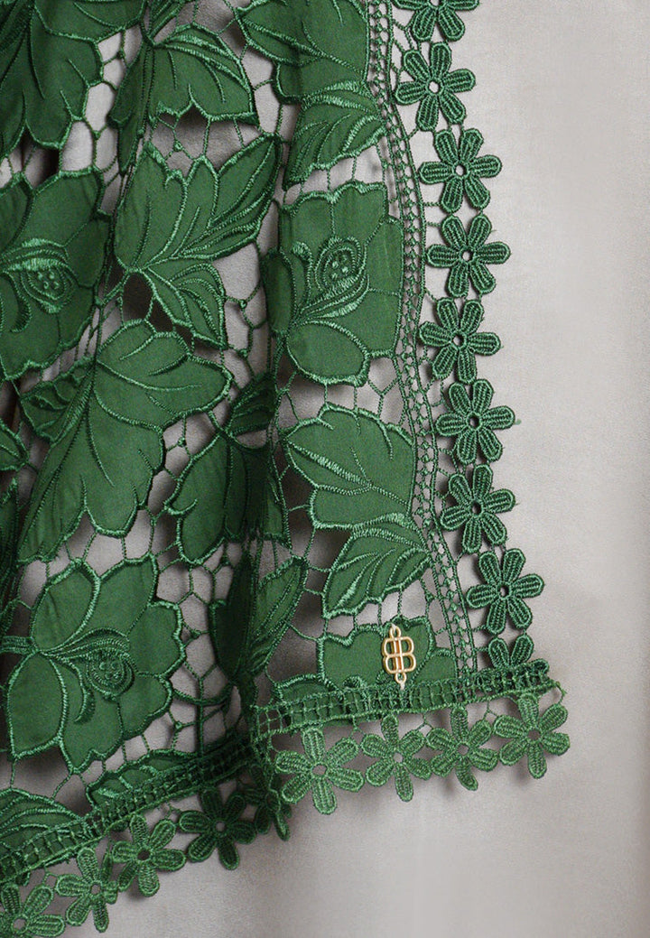 Teratai Selendang Premium Scarves In Green