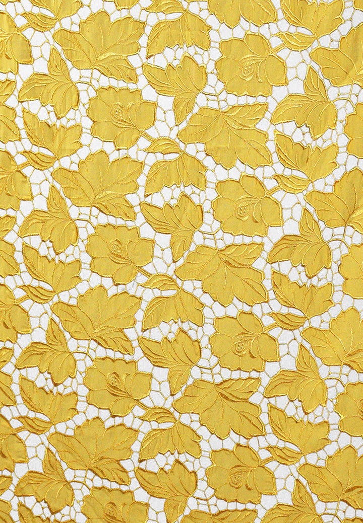 Teratai Selendang Premium Scarves In Yellow