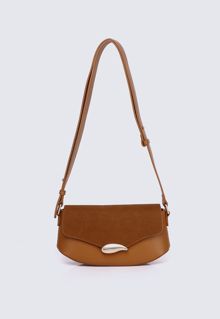 Mimpikita x My Ballerine Nara Shoulder Bag In Camel
