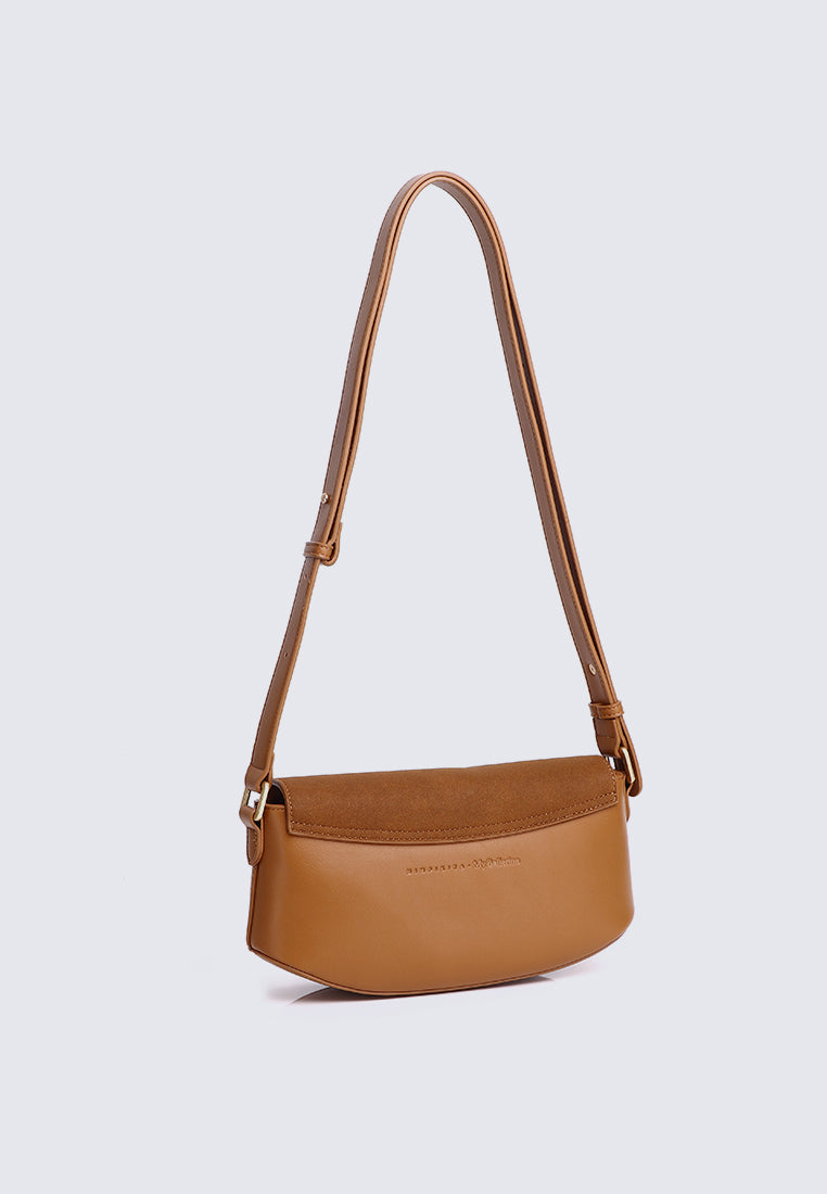 Mimpikita x My Ballerine Nara Shoulder Bag In Camel