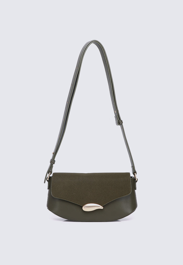 Mimpikita x My Ballerine Nara Shoulder Bag In Sage Green