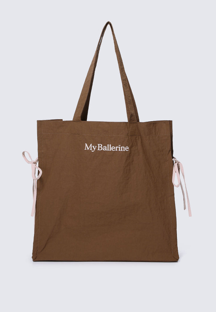 Sweet Bow Tote In Espresso