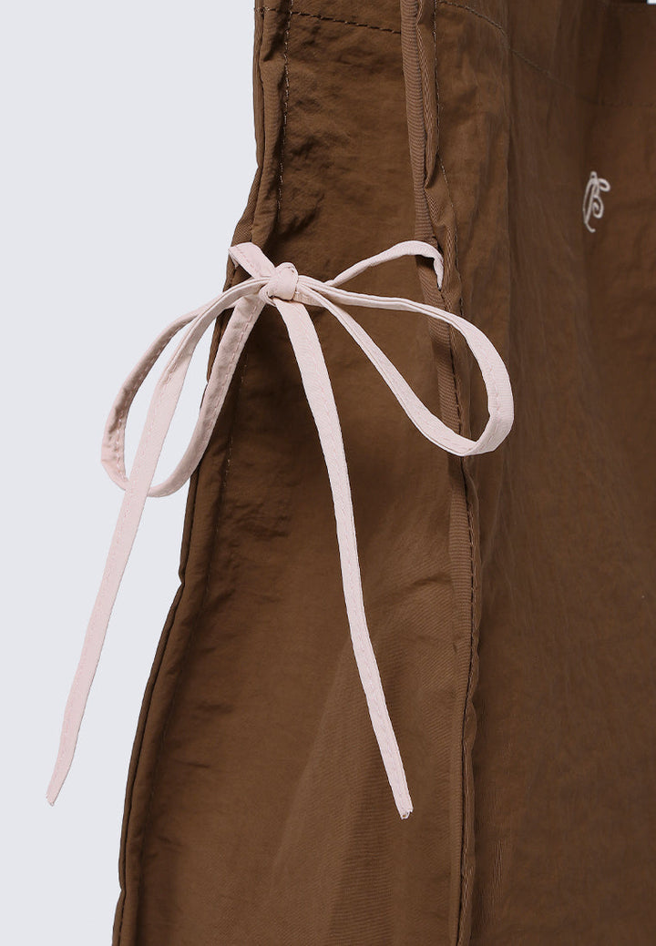 Sweet Bow Tote In Espresso