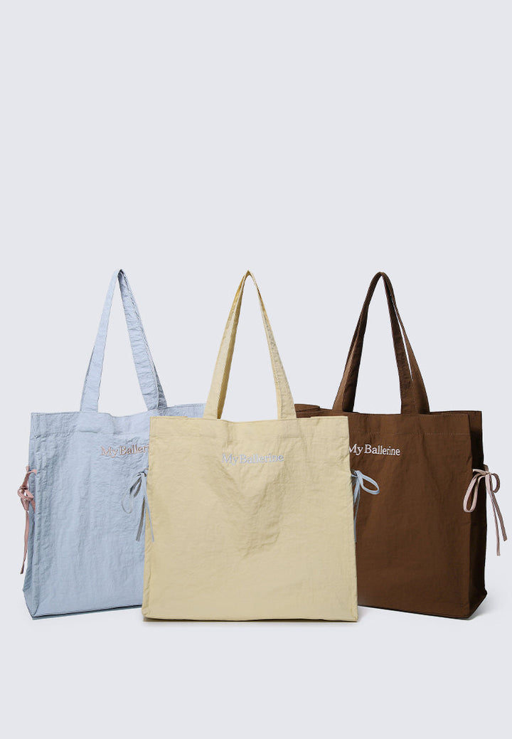 Sweet Bow Tote In Espresso