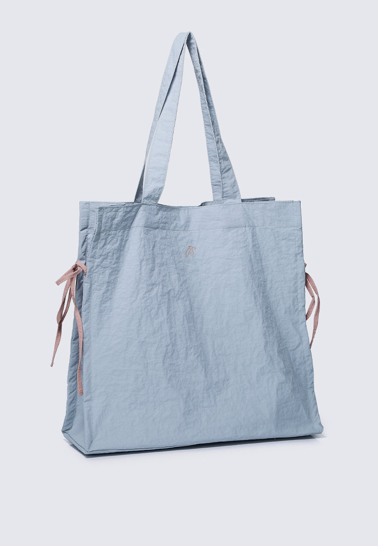 Sweet Bow Tote In Light Blue