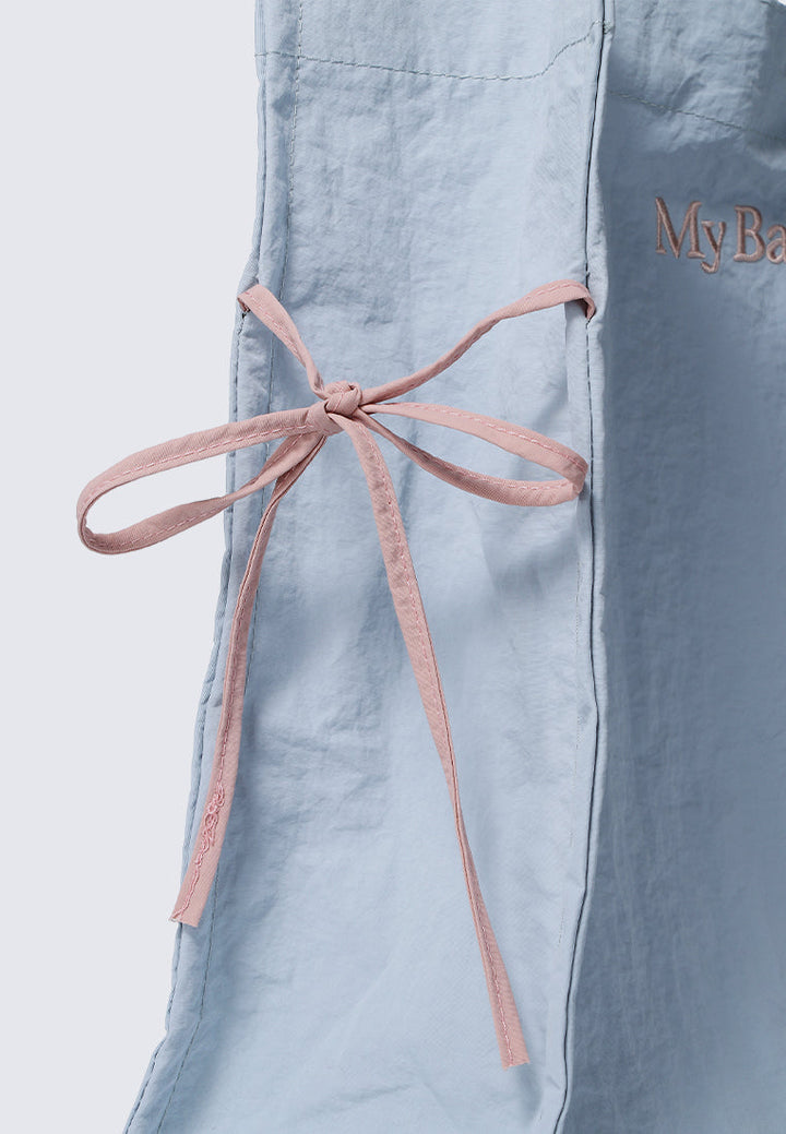 Sweet Bow Tote In Light Blue