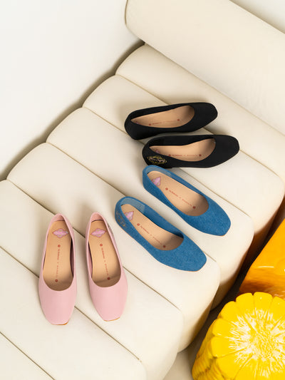 Oh, To Be Loved Comfy Ballerina In Blush