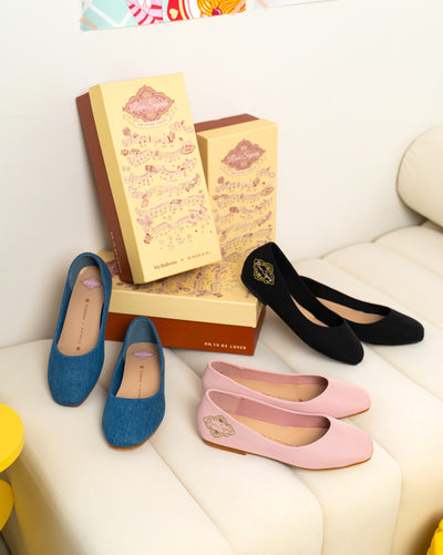 Oh, To Be Loved Comfy Ballerina In Blush