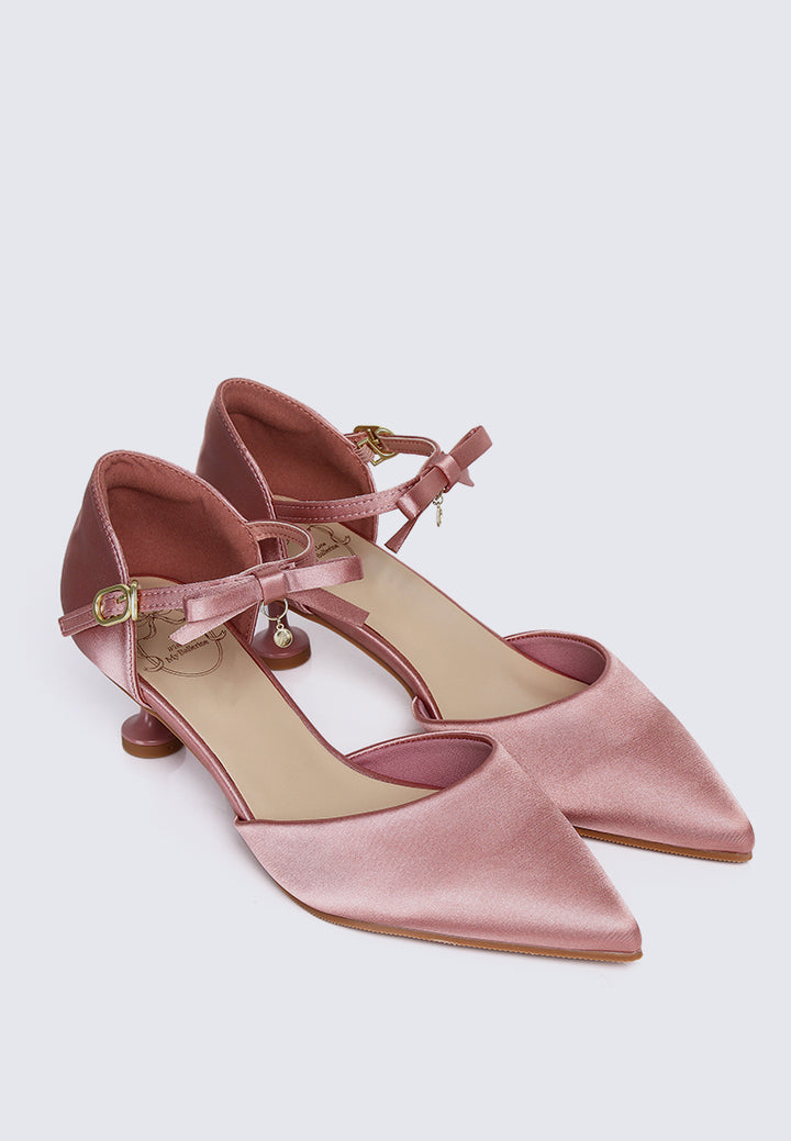 Eloice Comfy Heels In Pink