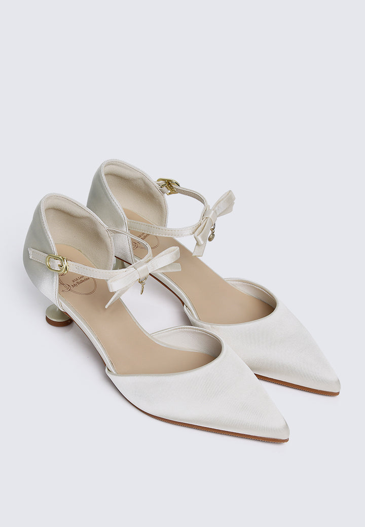 Eloice Comfy Heels In Beige