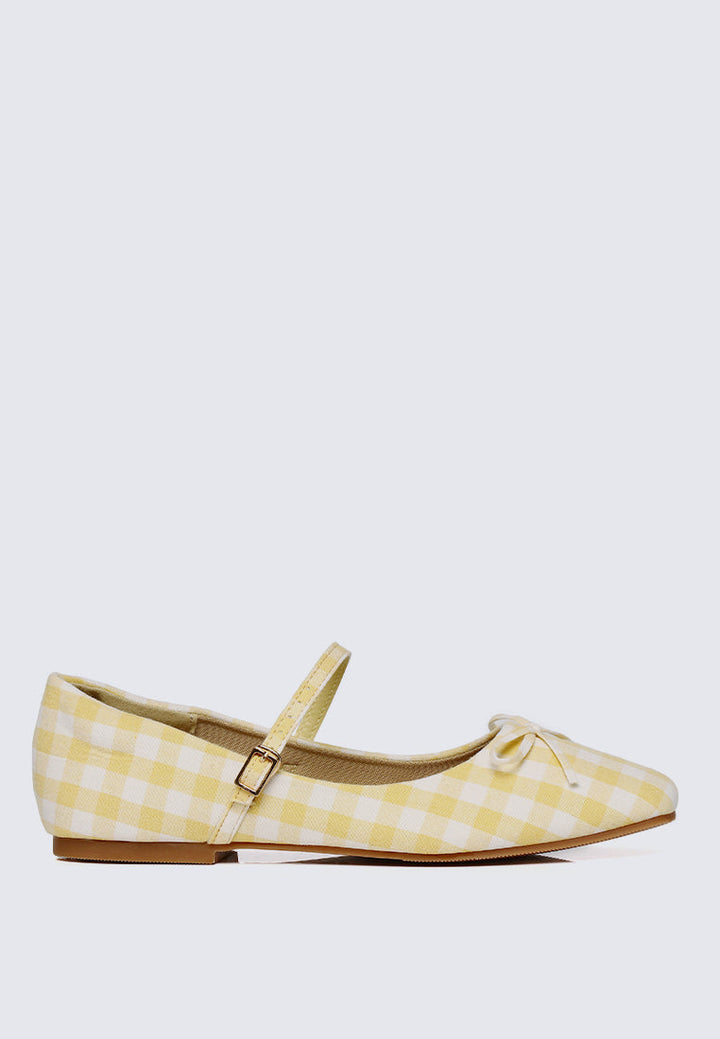Nica Comfy Ballerina In Sunny Yellow