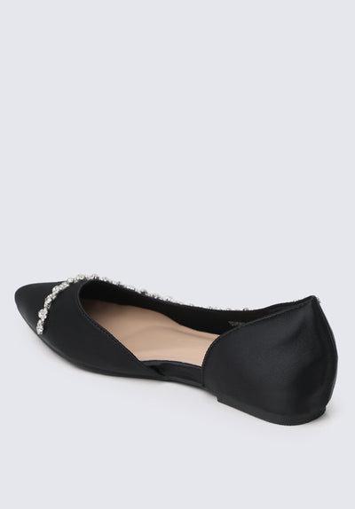 Delilah Comfy Ballerina In Black