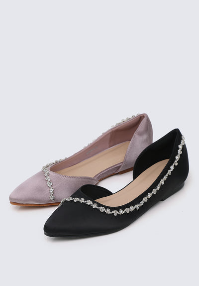Delilah Comfy Ballerina In Black