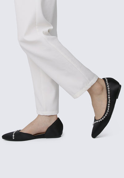 Delilah Comfy Ballerina In Black