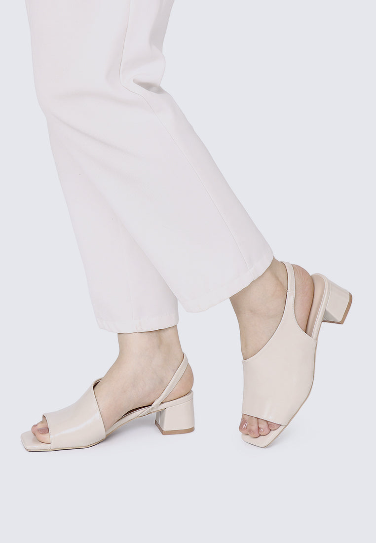 Mimpikita x My Ballerine Urba Comfy Heels In Cream