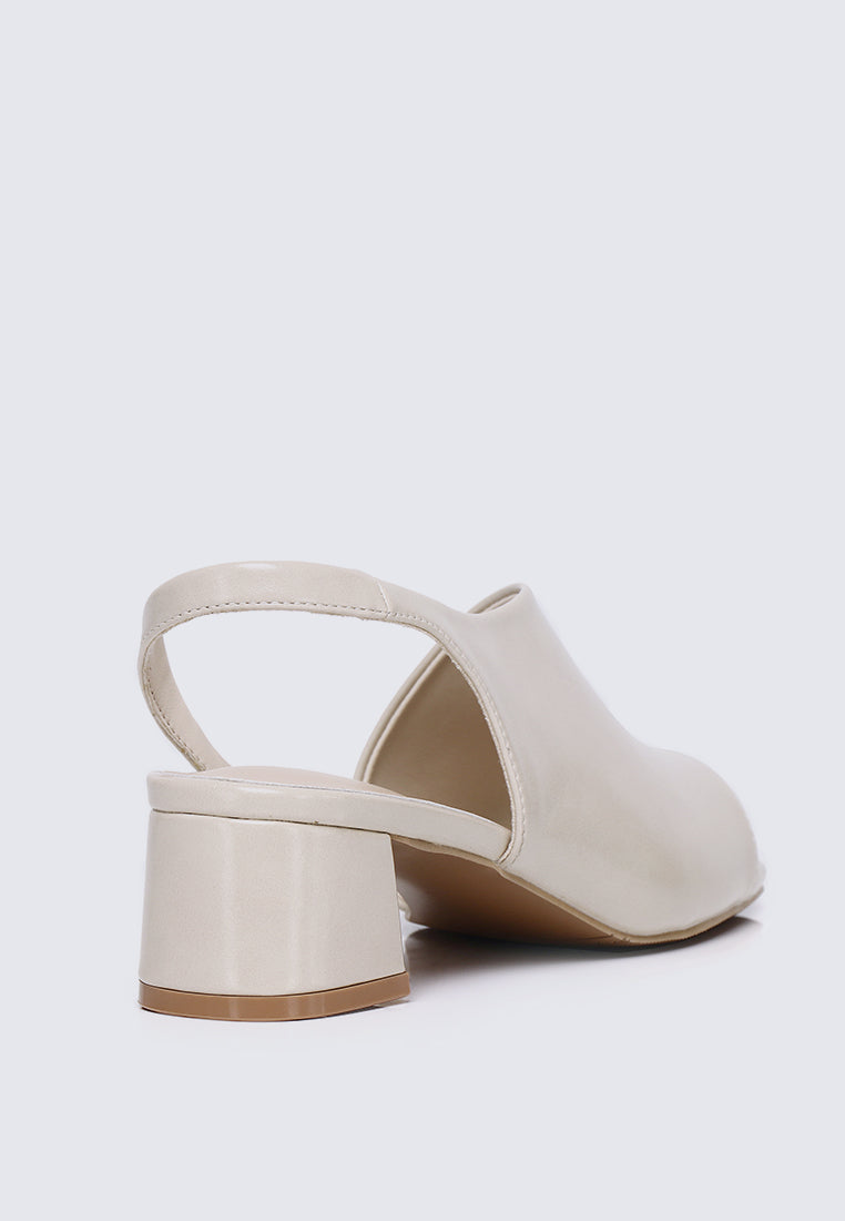 Mimpikita x My Ballerine Urba Comfy Heels In Cream