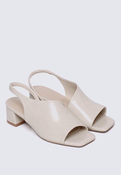 Mimpikita x My Ballerine Urba Comfy Heels In Cream