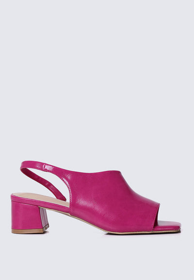Mimpikita x My Ballerine Urba Comfy Heels In Fuchsia