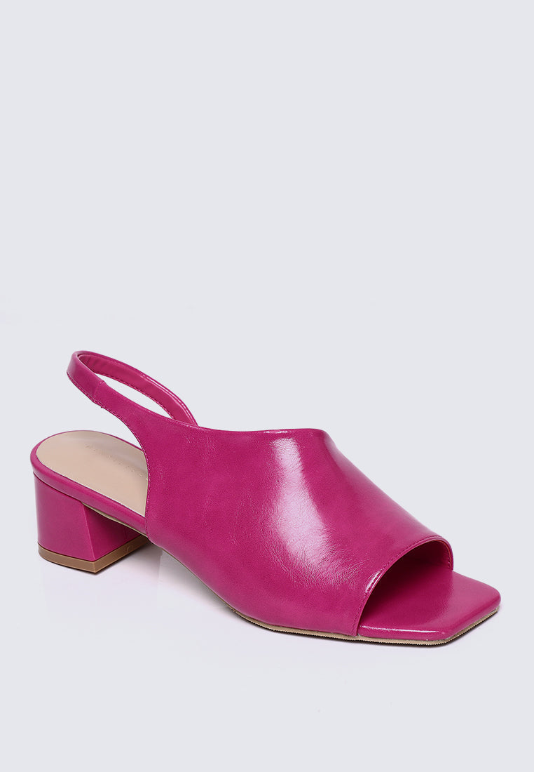 Mimpikita x My Ballerine Urba Comfy Heels In Fuchsia