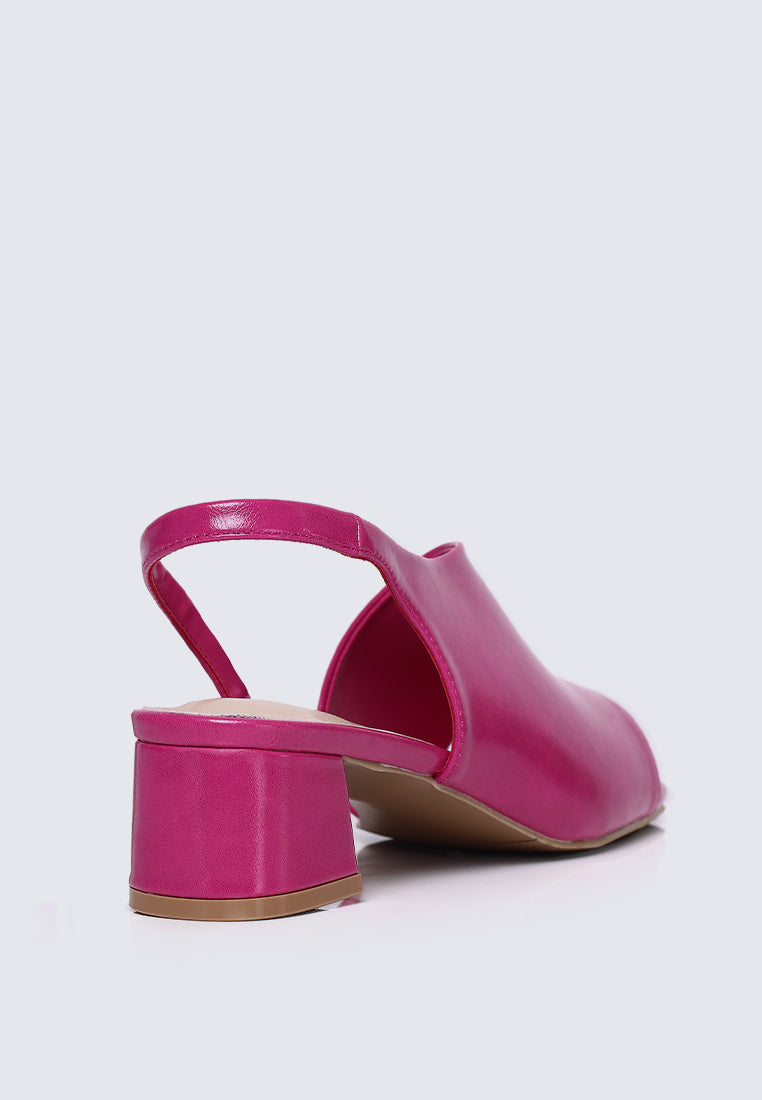 Mimpikita x My Ballerine Urba Comfy Heels In Fuchsia
