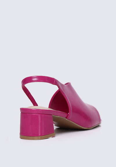 Mimpikita x My Ballerine Urba Comfy Heels In Fuchsia