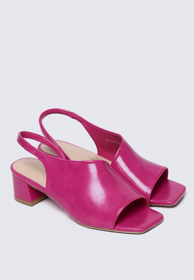 Mimpikita x My Ballerine Urba Comfy Heels In Fuchsia