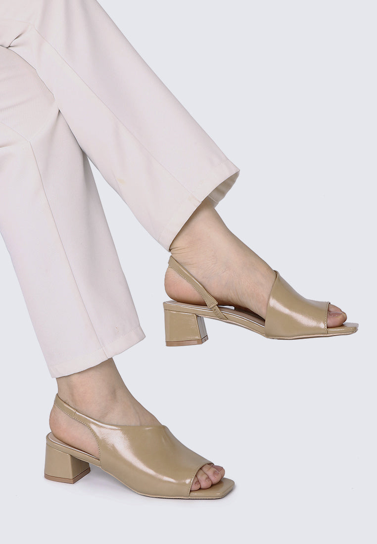 Mimpikita x My Ballerine Urba Comfy Heels In Nude